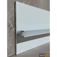 30mm White Reversible Skirting Board for Developers in the UAE